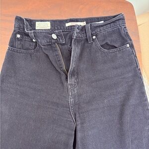 Levi's High Rise Balloon Leg Jeans - in Black